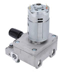 MIG Welder Wire Feed Motor With Beefy 2 Roll Feeding System 40W Power Adjustable Wire Speed From 2 To 15 Precise Clamping For 0.8 To 1.0mm MIG MAG Welding Smooth Feeding Jamming Resistant Great For Steel And Aluminum wire feed motor with metal gearbox