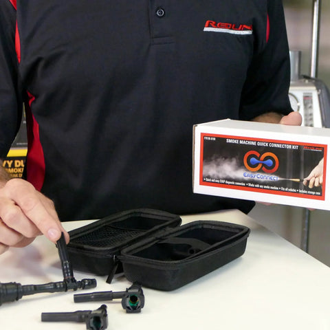 Redline EasyConnect EVAP leak-detection kit with connectors and storage case