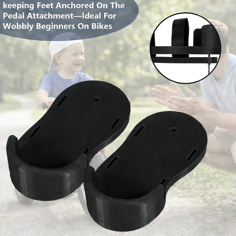 Pedal Stabilizers For Tricycle For Kids With Special Needs Kid Friendly No Slip Pedal Supports with adjustable foot supports