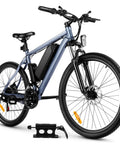 Sturdy Aluminum Roof Rack Bike Carrier Mount With Quick Release Fork Bracket Built Tough For Easy Car Roof Transport shown next to mountain bike
