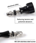 Aluminum Thumb Screw Bolts 3 Pack For GoPro Hero Cameras And Action Cams Mounts On Tripods And Monopods Two Short One Long For Quick Grip