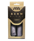 Berm Grips White Camo Dope Locking System 135mm MTB Grips With Tapered Diameter packaging in box