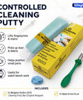 Rodico 6033 Cleaning Putty Bar Kit with Nylon Bristle Brush for watch repair, shown with packaging and brush.