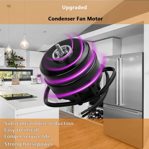 Upgrade Your Cooling Game With A 9W 115V 60Hz 1700RPM Condenser Fan Motor Replacement For AC Units And Swamp Coolers 800402 Compatible