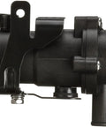Plug And Play Electric Engine Water Pump With Included Gasket Seal Uses Electromagnetic Drive To Stop Leaks side view showing mounting bracket.