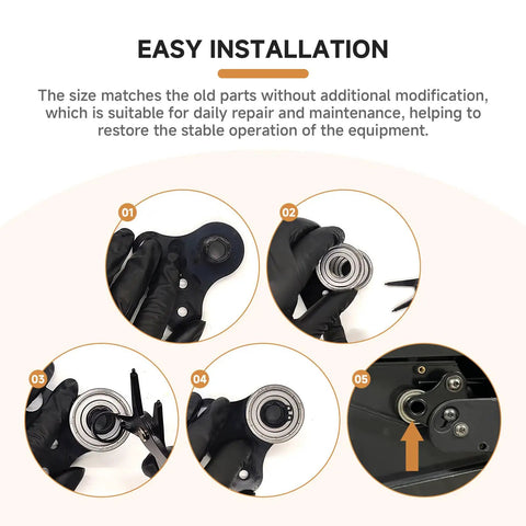 Premium Belt Tensioner Bearing Kit With Two Greased Rollers Plus One Rock Solid Circlip Squashes Rumble Noise And Has Your Stationary Exercise Bike Cruising Smooth Through Every Beast Mode Workout