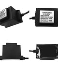 Outdoor LED Lighting Power Supply 12V AC Transformer 60W IP68 Waterproof multiple angles