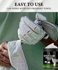 Golf Club Polish And Cleaner Kit Three In One Rust Scuff And Stain Remover For Aluminum Metal Zinc And Steel Restores Shine And Smooth Feel To Your Clubs For A Deep Clean That Brings Back Factory Gloss And Gives Your Clubs A Serious Shine On The Range Or, 10oz jar on golf club