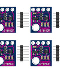 4 Pack BME280 Sensor Module GY BME280 5V Atmospheric Pressure Temperature Humidity Sensor With I2C Interface