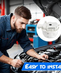 Mechanic installing Brushless HVAC Heater Blower Motor For Front Side Install Fits Sequoia 2008-2022 And Sienna 2011-2020
