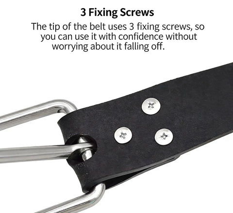 Close-up of adjustable quick dry silicone weight belt for scuba freediving snorkeling, showing stainless steel buckle and fixing screws.