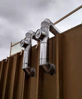 Single Wall Stainless Steel Pre Engineered Grease Duct For Smoke And Grease Vapors Removal No On Site Welding Required installed outdoors