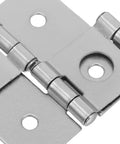 Built Tough Iron Double Swing Door Hinges With Spring Loaded Mechanism For High Traffic And Everyday Use 4 Pack Detail