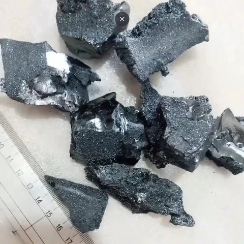 High Purity Boron Small Block Crystals 99.99 Percent Metalloids Element For Lab Use 1 To 5 Grams self-sealing bag