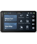 OTR720 7 Inch Truck GPS Navigator with display showing route planner and weather options