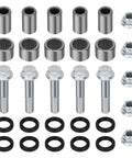 Honda TRX 400EX TRX400X Beefy Swing Arm Linkage Bearing Kit And Bolts For 1999 To 2014 ATV With Heavy Duty Metal Construction OEM Spec 27-1048 includes bearings, bolts, nuts, and oil seals