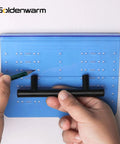 Using Cabinet Pull Template And Knob Drilling Template Set For Precise Handle Installation With Spacing From 64mm To 160mm