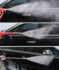 Upgraded Pressure Washer Gun With 47 Inch Extension Wand cleaning car with powerful spray from 30 Degree Curved Rod