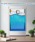 40L Commercial Water Boiler With Instant Boiling Water Dispenser showing inner tank water level and autofill feature.