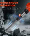 Powerful Pneumatic Hammer Shovel Air Chisel breaking concrete with double shock absorption feature
