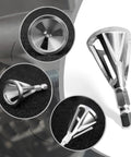Front view of Amazon Deburring Chamfer Tool with hexagonal handle and six-slot burr head