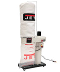 Portable Dust Collector With 5 Micron Bag Filter, 1 HP, 115/230V 1Ph, 4 Inch Port, Single Stage, Easy Move With Four Casters
