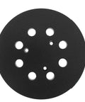 5 Inch 8 Hole Hook And Loop Sander Pad Replacement For Orbital Sanders With Dust Collection Screw On Install Black Pad