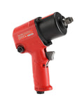 Half Inch Air Impact Wrench With 400 Ft Lbs Torque, Heavy Duty All Metal Build, Variable Power Settings, side view