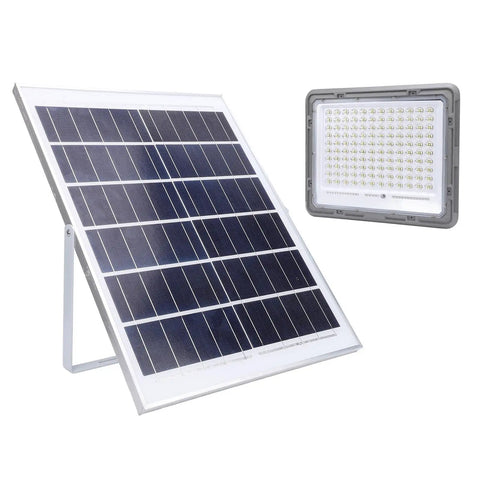 Mingzhe LED Solar Flood Light 400W, Weather includes solar panel and LED light fixture for outdoor use.