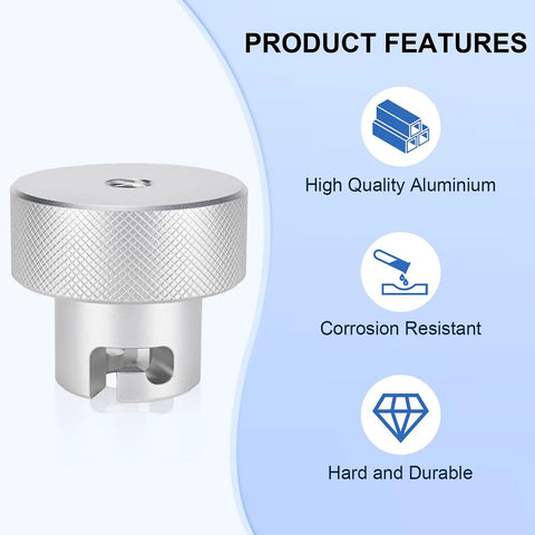 Beefy Heavy Duty Aluminum Bottle Jack Valve Release Knob Replacement For Hydraulic Press And Jack Handle Fitting 7 Sixteenth Inch