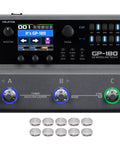 GP-180 Multi-Effects Guitar Processor With HD Modeling, Over 200 Pro Grade Effects, Built-In Battery, IR NAM