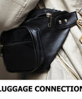 Heavy Duty Brass Double Ended Bolt Snap Hooks For Dog Leashes And Cat Collars Plus Solid Trigger Latches on black bag.