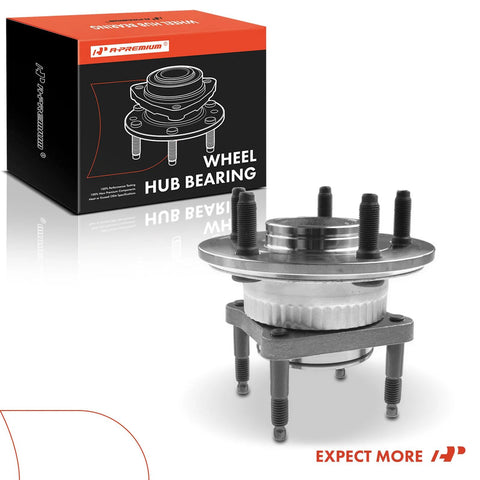 Rear Wheel Bearing And Hub Assembly 5-Lug Direct Fit Replacement Fits Jeep Grand Cherokee 2005 2010 And Commander 2006 2010
