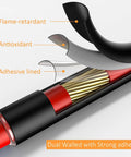 Cross-section of Heat Shrink Tubing Kit With 355 Pieces In 9 Sizes 3 To 1 Dual Wall Adhesive Lined showcasing layers.
