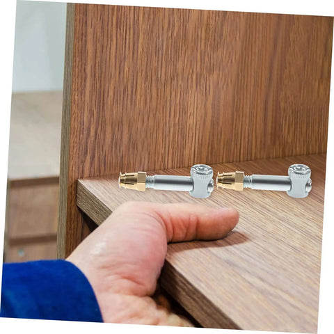 Heavy Duty Hidden Fastener Kit Knockout Strength Cabinet Screws And Door Hinge Mounting Hardware Straight Up Reliable For Quick Furniture Assembly No Brainer Wood Joiners