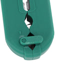 Mavaol Compact Wire Stripper Tool For Electrical Projects Precise Stripping for 8 10 12 14 16 AWG Cables, green plastic design.
