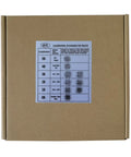 Brown box with adhesion test chart for Cross Hatch Adhesion Test Tape Go-To 1 Inch Wide 160 Feet Gray ASTM D3359 Compliant