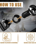 Hella Sturdy M6 Rack Mount Screws And Cage Nuts With Black Washers Stainless Steel Server Cabinet Hardware 100 Pack Ready To Roll For Routers Switches And Consoles with nylon washer and carbon steel screw.