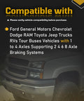 8508211 Proportional Brake Controller Kit banner; front-left view of a gray pickup truck.