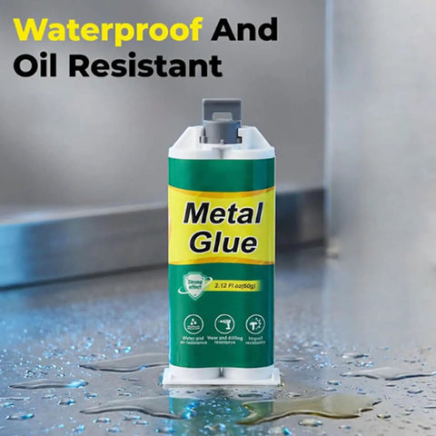 Tough As Nails Heavy Duty Metal Repair Glue Epoxy For Crack Fill And Bonding Heat Resistant Waterproof Adhesive For Metal