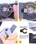 Amazon EZARC titanium oscillating tool blades, 3-pack; metal, wood and plastic blades shown with installation steps.