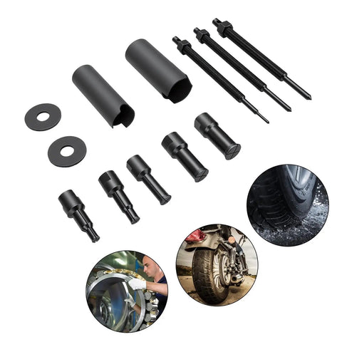 Internal Bearing Extractor Puller Tool Kit Snatches Nasty Bearings From Blind Holes Motorcycles And Cars With Five Adjustable Clamps 9 To 23mm Chrome Vanadium Steel Busts Rusted Joints Like A Boss Keeps Things Rolling Smoothly All Day Long No Stress, blind hole bearing puller set