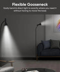Must Have LED Floor Lamp For Living Room, Bedroom, And Office With Remote, App Control, flexible gooseneck in living room