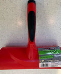 Nine Inch Paint Roller With Integrated Anti Splatter Shield And Heavy Duty Rubber Grip For No Sweat Wall Painting Plus Threaded Socket Attaches To Standard Poles Slick Smooth Coat Reusable Nap Cover Pack Of Ten on a light surface.