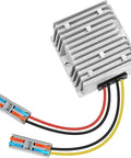 DC Boost Converter From 12V To 19V Up To 5A 95W Power Supply Module With Auto Recovery Protection, compact metal design with wires