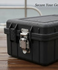Heavy Duty Spring Loaded Toggle Latch For Secure Tackle Box And Custom Storage Case Lock on waterproof storage box.