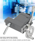 Adjustable Multifunctional MT2 Tailstock Live Center with die cast aluminum construction, featuring two handles for DIY CNC woodworking.