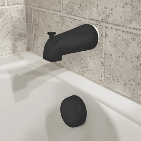 Matte Black Diverter Tub Spout 11079 Replacement For Worn Out Tub Faucet Easy Install And Modern Style Upgrade For Your Bathroom