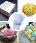 100Pcs PVC Heat Shrink Wrap Bags For Bottles And Medicine Easy To Use Sealing Film That Keeps Products Fresher Clear Plastic Shrink Wrap For Packaging And Shipping Great For Bulk Bottling DIY Craft And Makeup Storage, clear PVC shrink wrap bag used on box and gift items