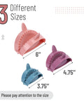 Three Size Dough Press Set In Vibrant Colors For Dumplings Empanadas Pastries Turnovers Hand Pies And Meat Pies Three Pack Dumpling Press Molds With Easy Grip Handles For Even Perfect Pressing And Fun Kitchen Creations in three sizes: 6-inch, 4.75-inch, and 3.75-inch.